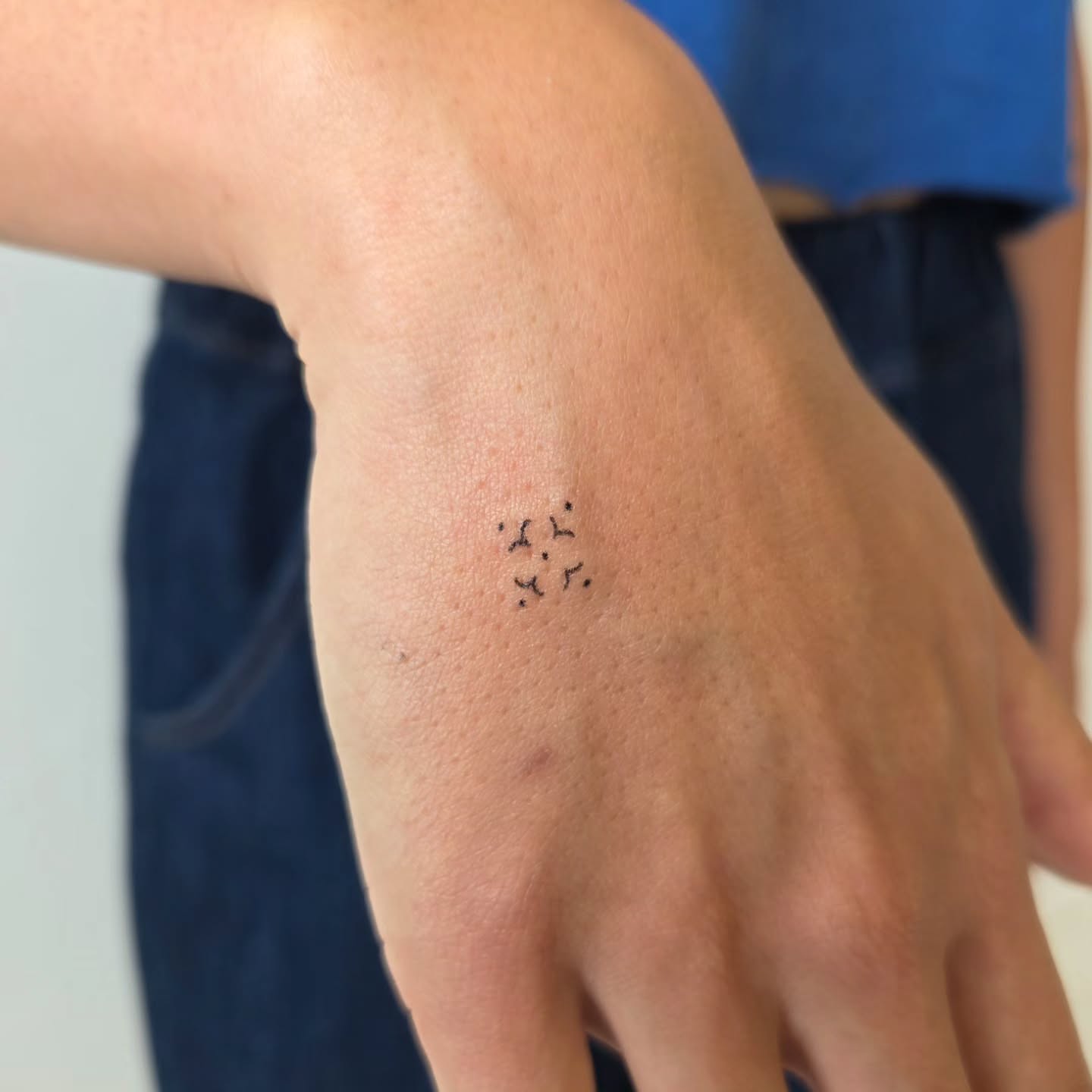 Dotwork pattern dotwork tattoo on the forearm by jules tattoos