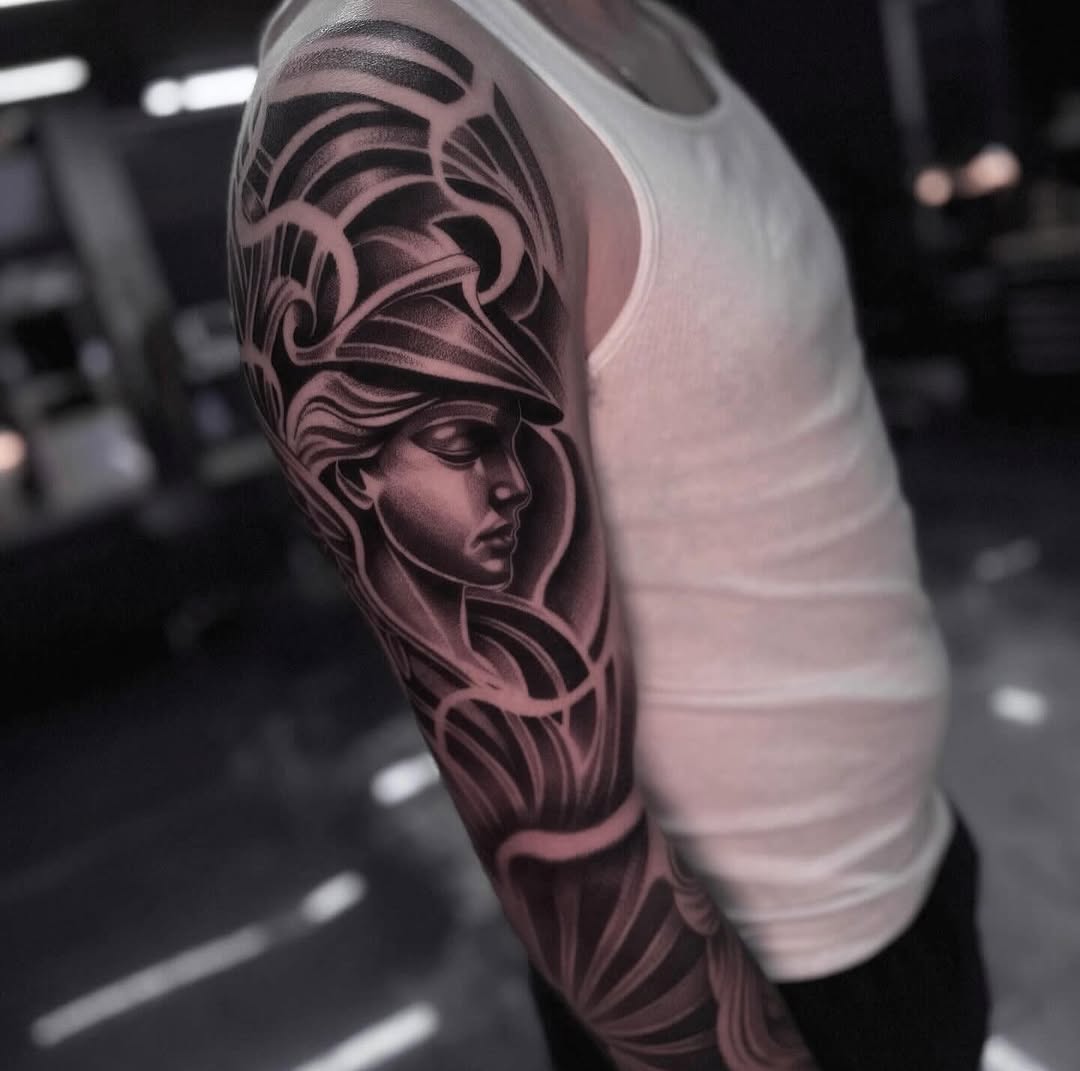Tattoo by @dallasdiorio β black_and_grey, realism