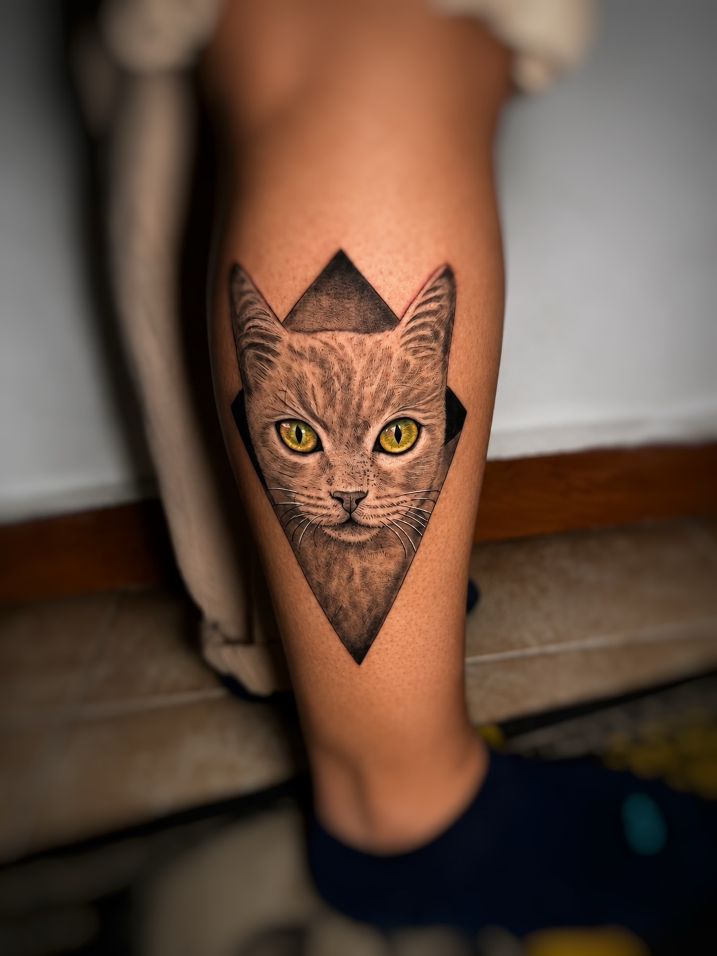 Tattoo by @m_kytattoo — geometric