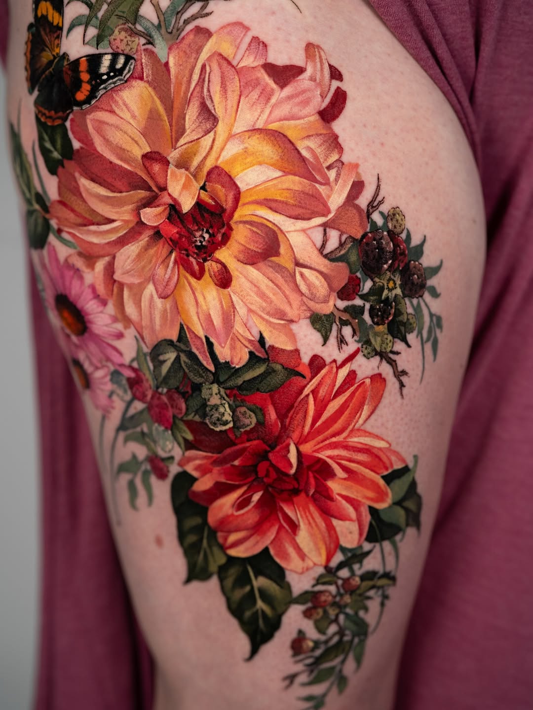 Tattoo by Cass Fuller, Dallas, TX