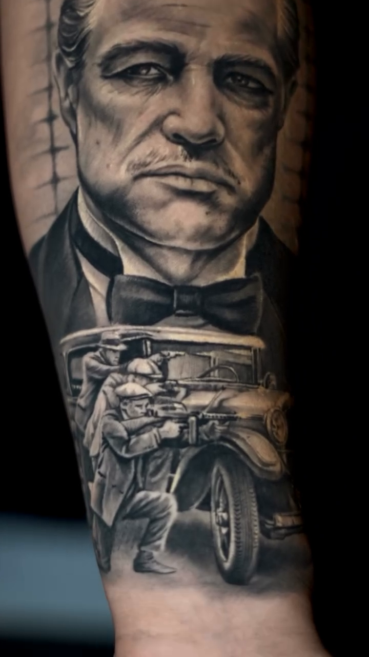 Tattoo by @tattooyasmany2012 — realism, black_and_grey