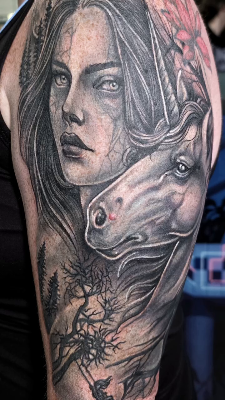 Tattoo work at Madison Tattoo Festival 2026