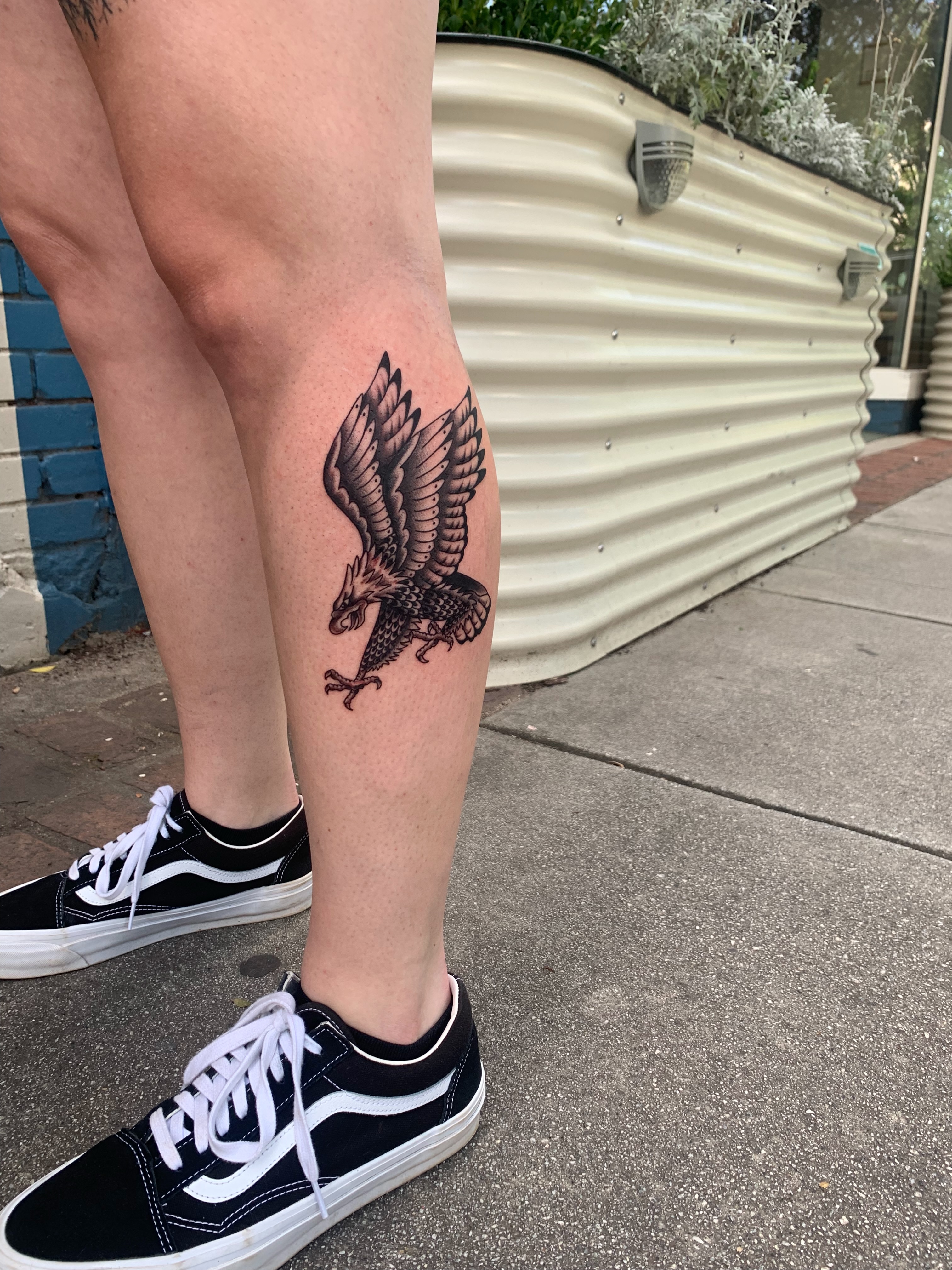 Tattoo by @flowerpunktattoo — black_and_grey