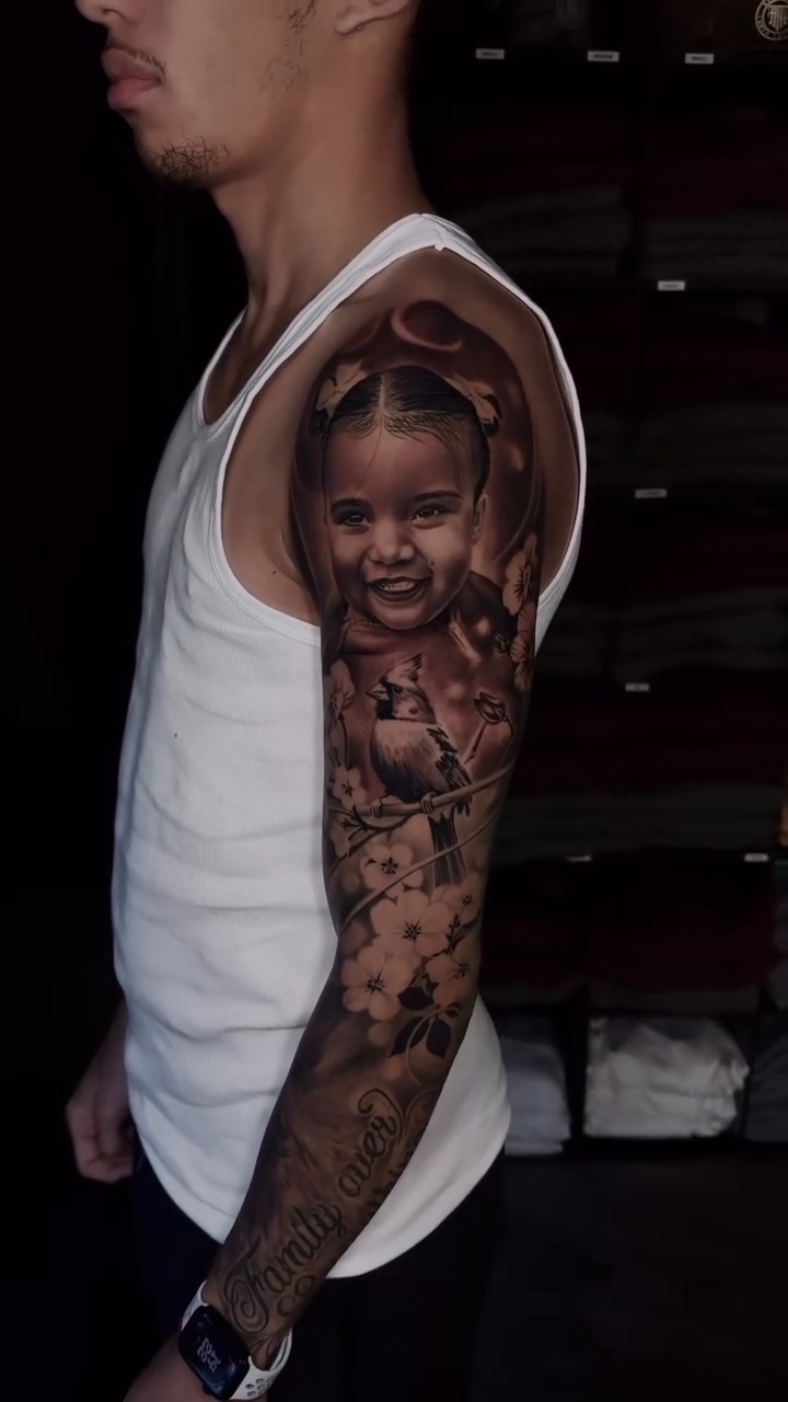 Tattoo by @samuellimbertitattoos — realism, black_and_grey