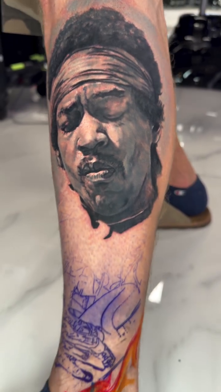 Tattoo by @josecarlos.tattoos — realism, black_and_grey