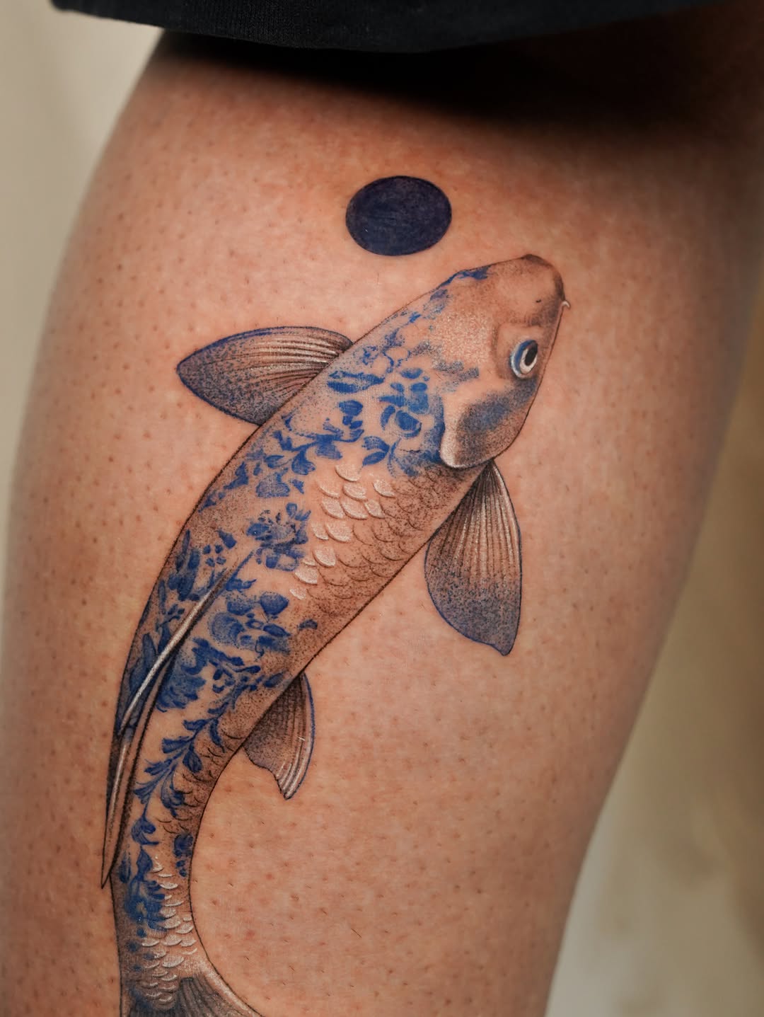 Tattoo by @tinnasole — realism, japanese_irezumi