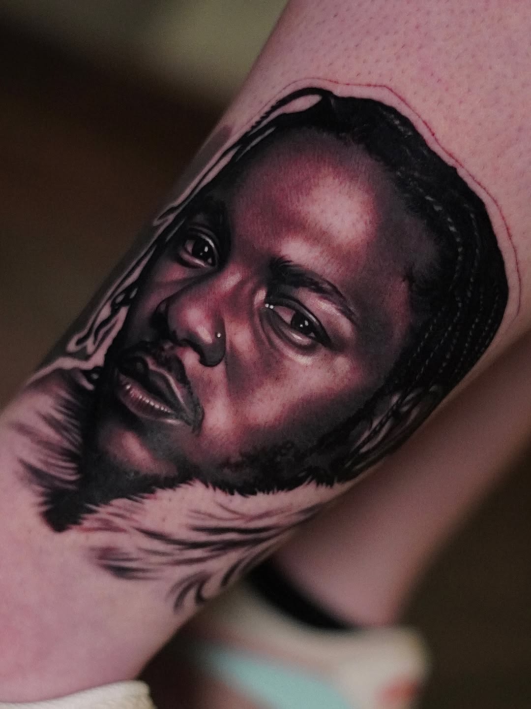 Tattoo by @temperism1 — realism, black_and_grey