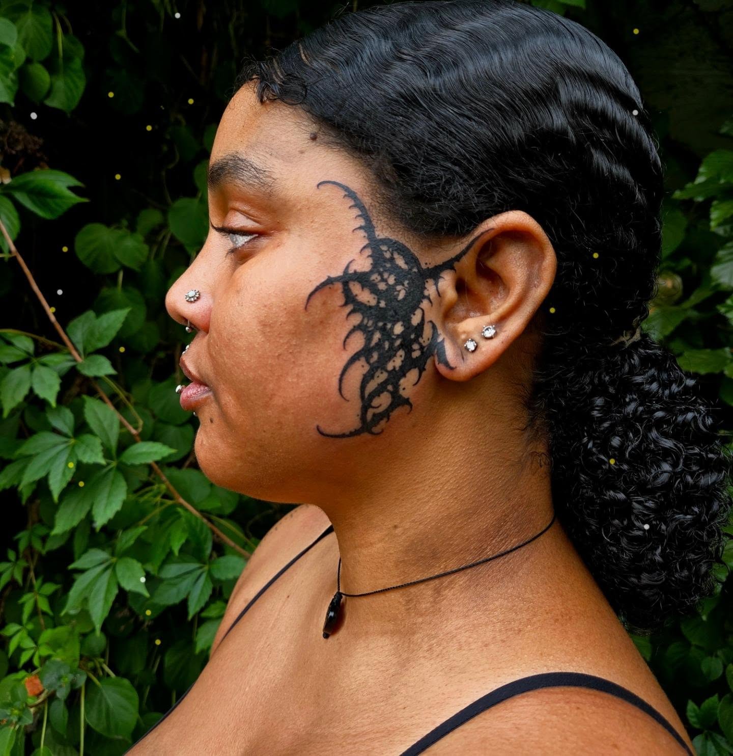 Abstract pattern tribal tattoo by @hellscribe