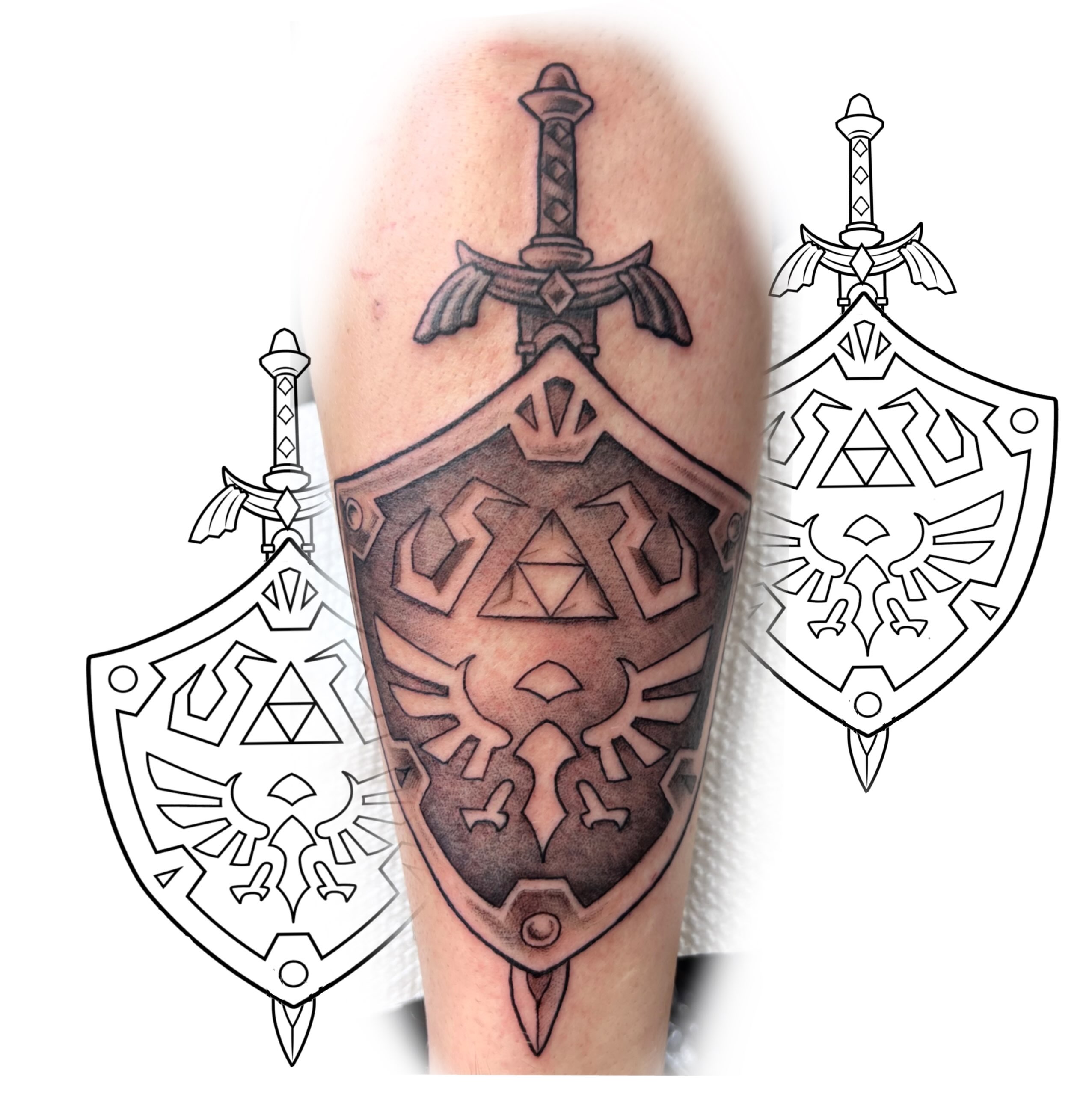 Tattoo by @stabbykitten — geometric