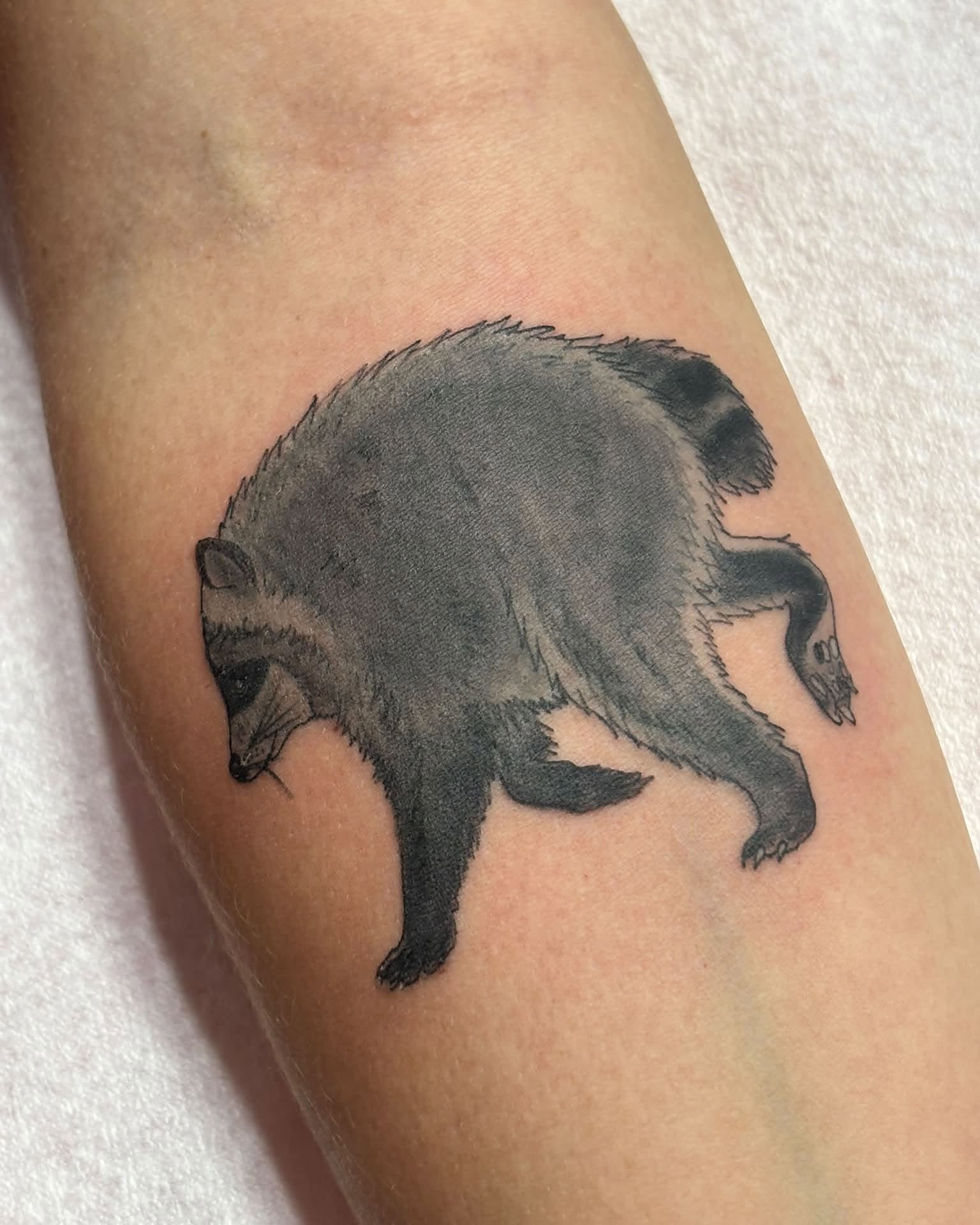 Tattoo by @inked_by_amberkristina — black_and_grey