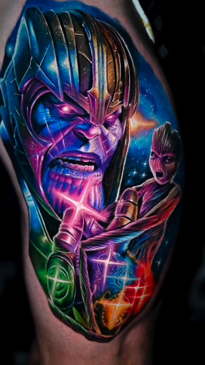 Tattoo work at Anime Ink Con 2026