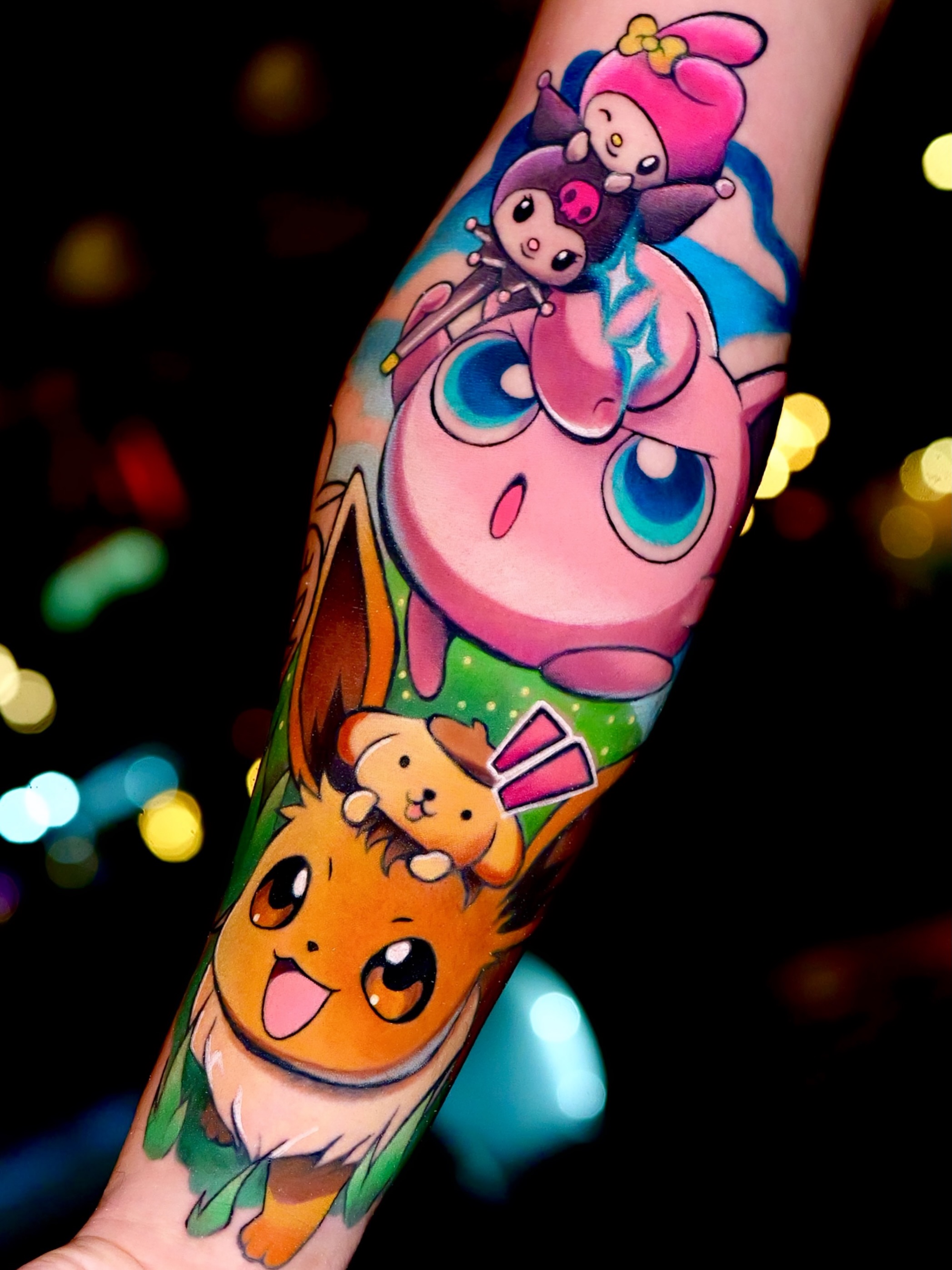 Tattoo by @ale.rivz — anime