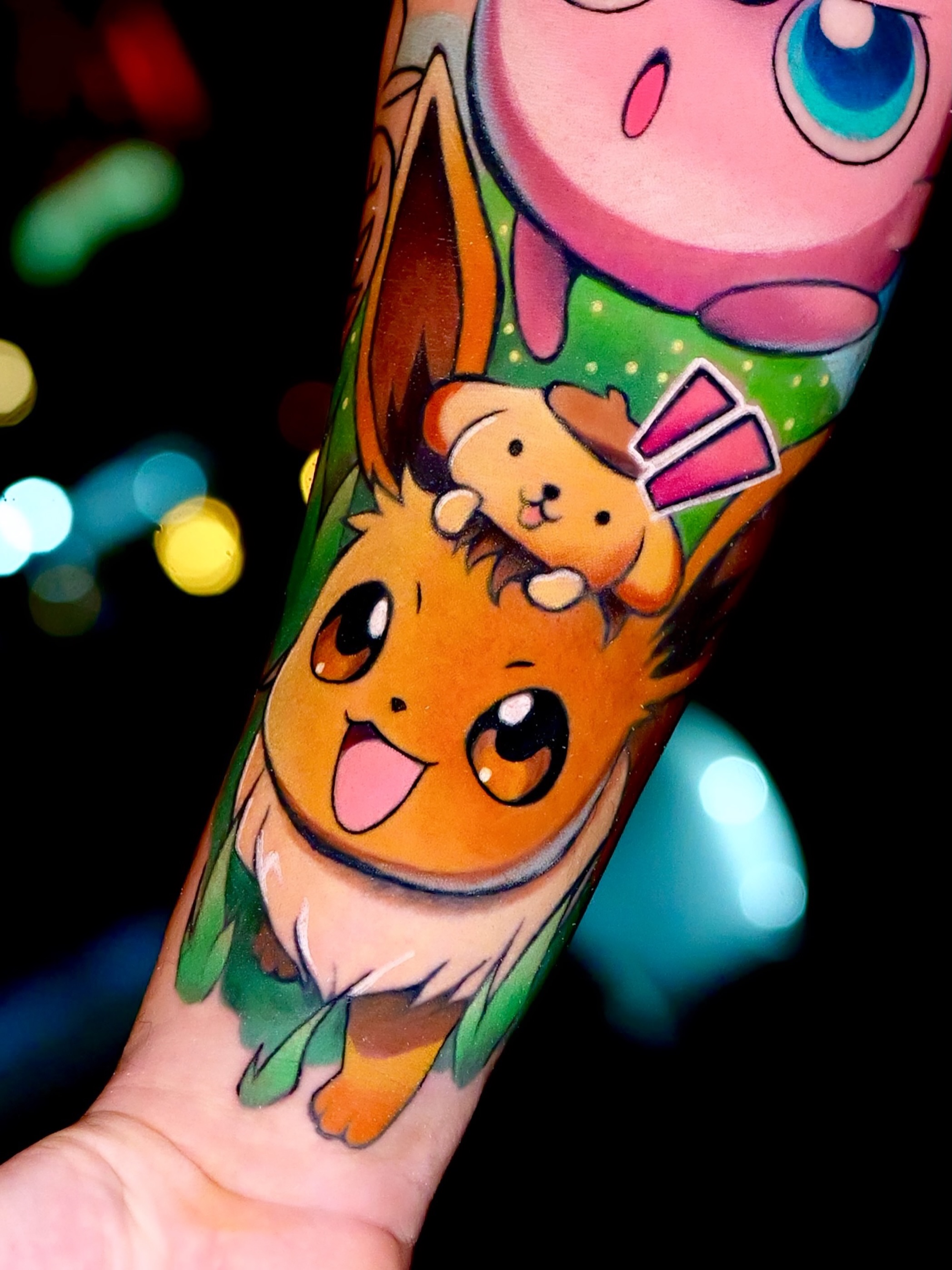 Tattoo by @ale.rivz — new_school, anime