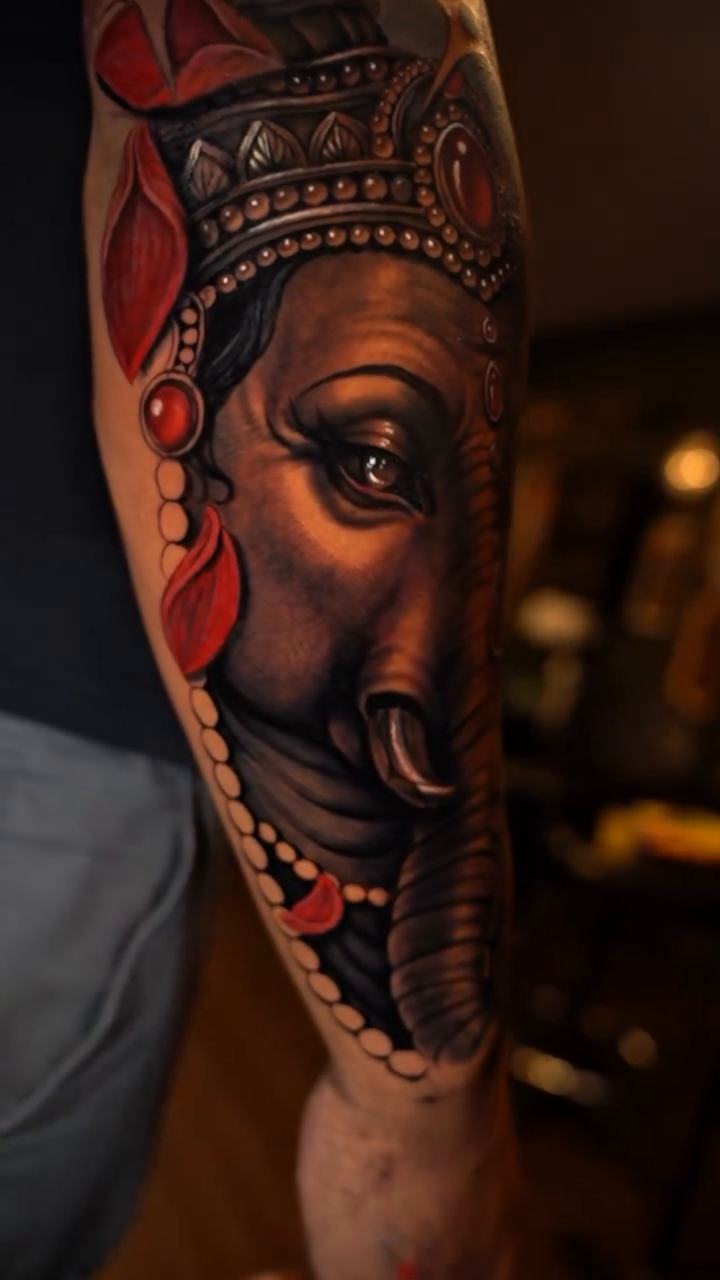 Tattoo by @creast4422 — realism, black_and_grey