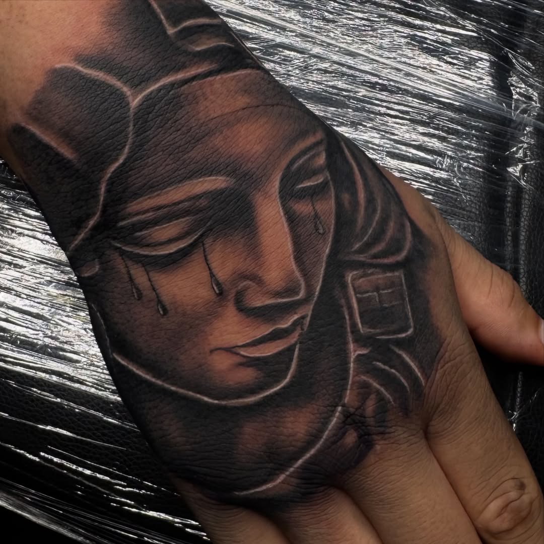 Tattoo by @tattsbymula — black_and_grey, realism