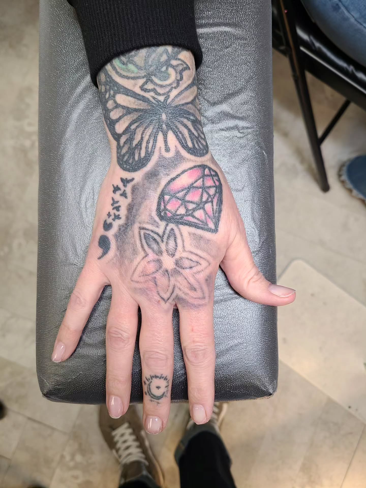 Tattoo by @alexanderstairstattoos — black_and_grey