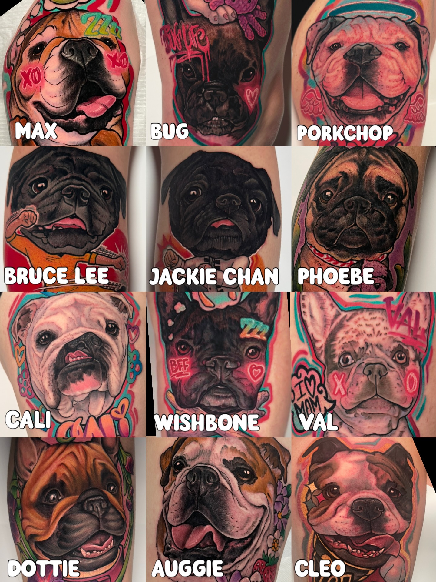Tattoo by @tattoosbymissiblue — realism, dotwork