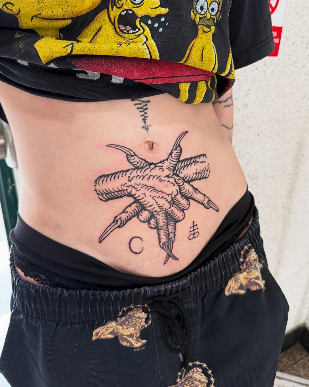 Tattoo by @tt_babaco — blackwork, black_and_grey
