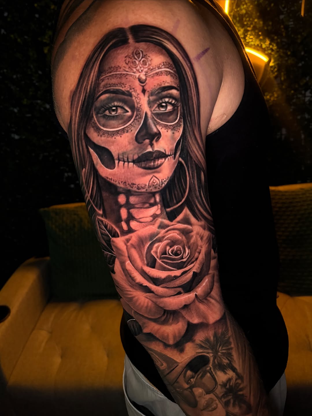 Tattoo by @jorgerosales_tattoos — realism, black_and_grey