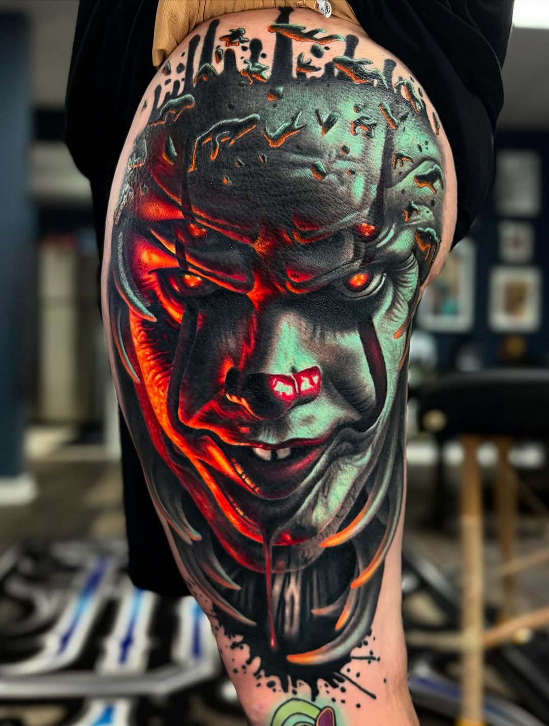 Tattoo by @jwells_tattoos — realism, dark_realism