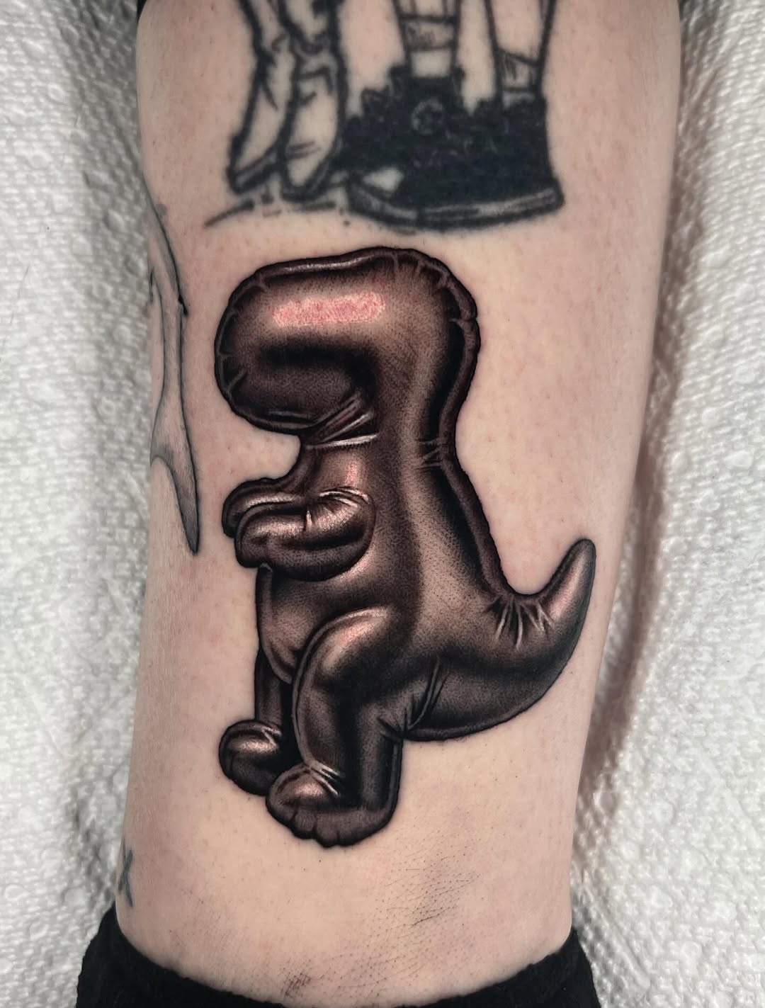 Tattoo by @jwells_tattoos — realism, black_and_grey
