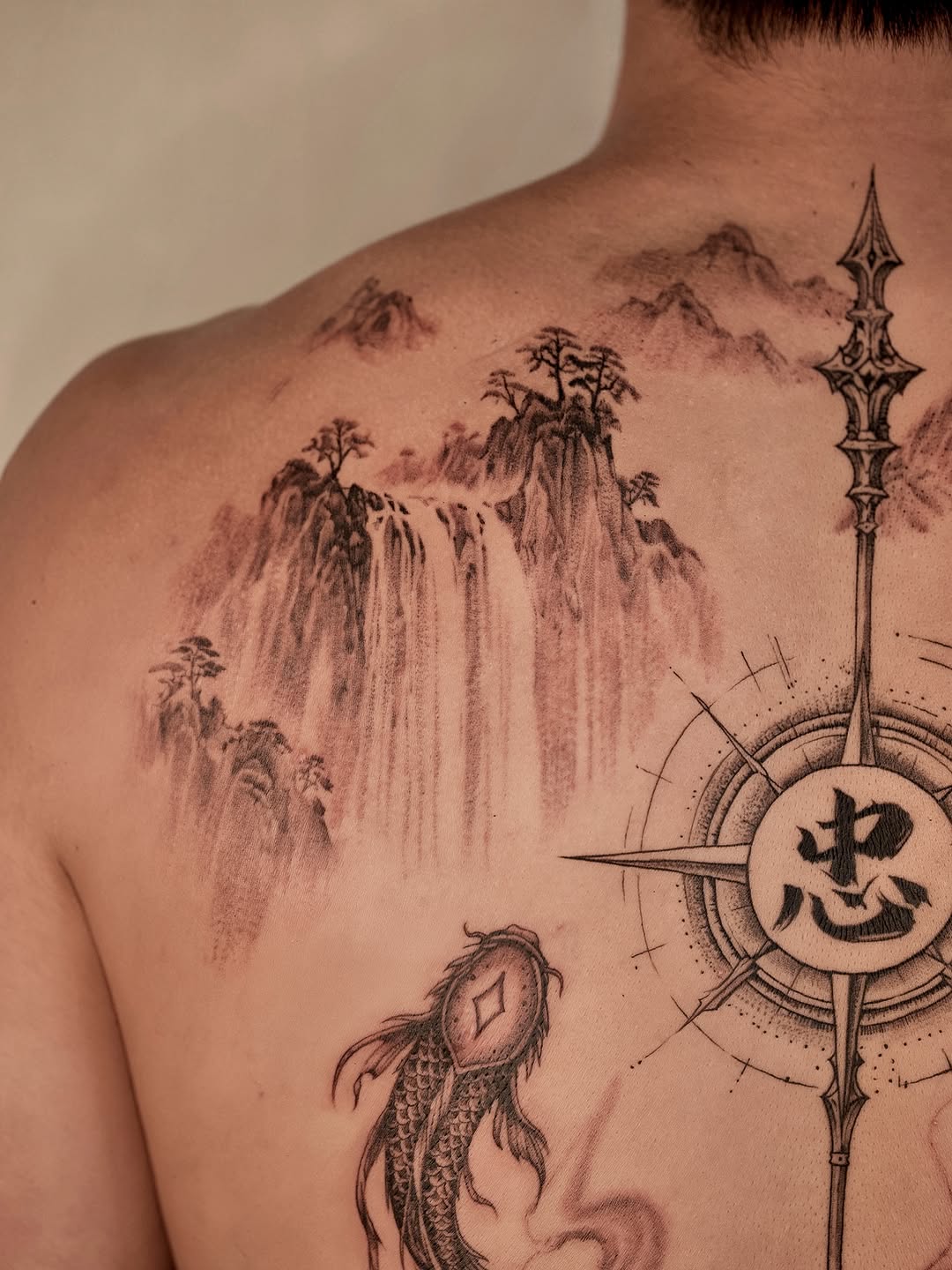 Tattoo by @d.w._modoink — black_and_grey, realism