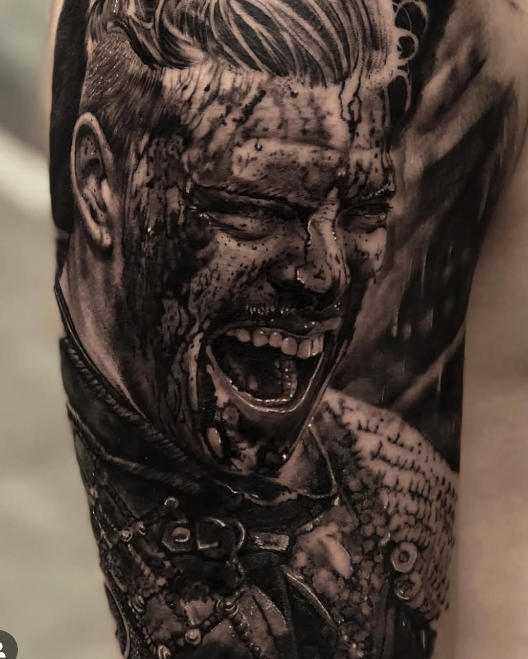 Tattoo by @italonanais — realism, dark_realism