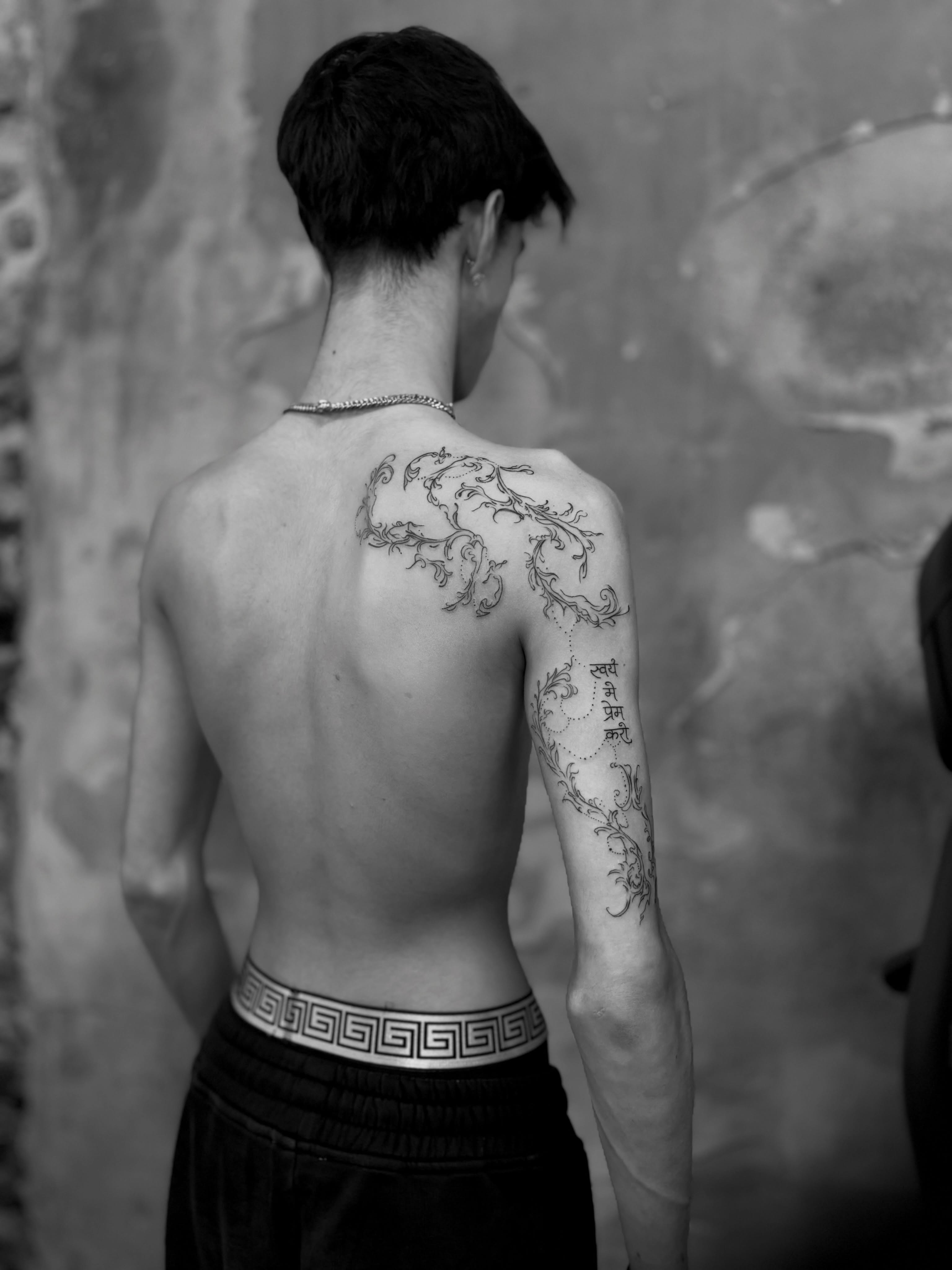 Tattoo by @oliversoames β black_and_grey