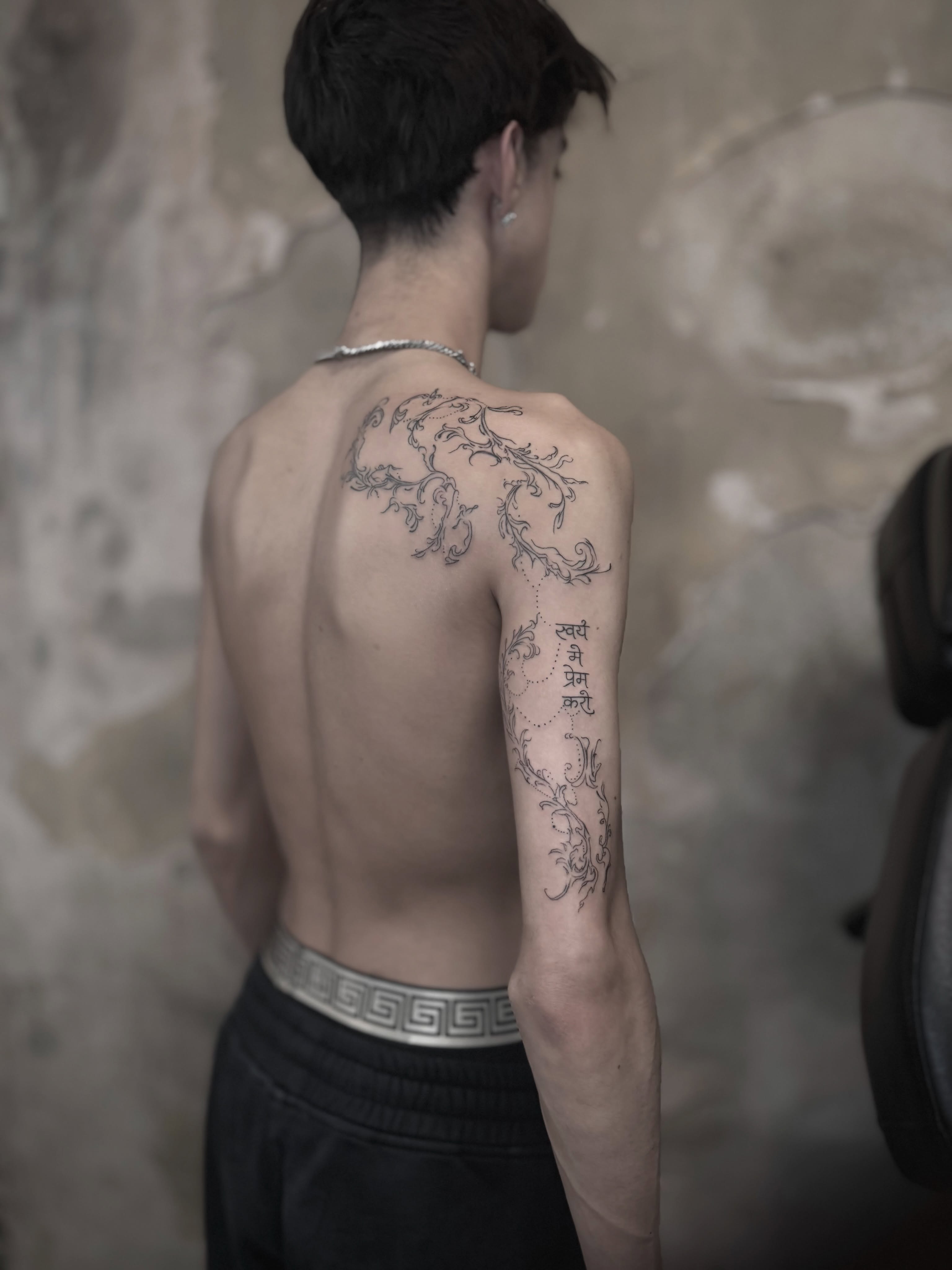 Tattoo by @oliversoames β ornamental