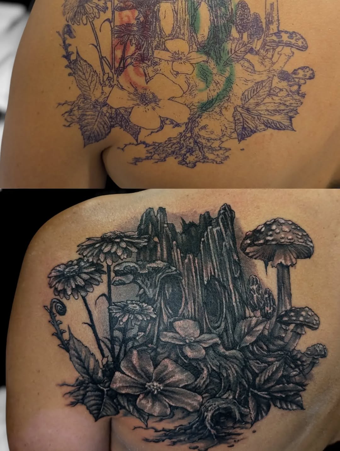 Tattoo by @saragtattoo_design β realism, black_and_grey