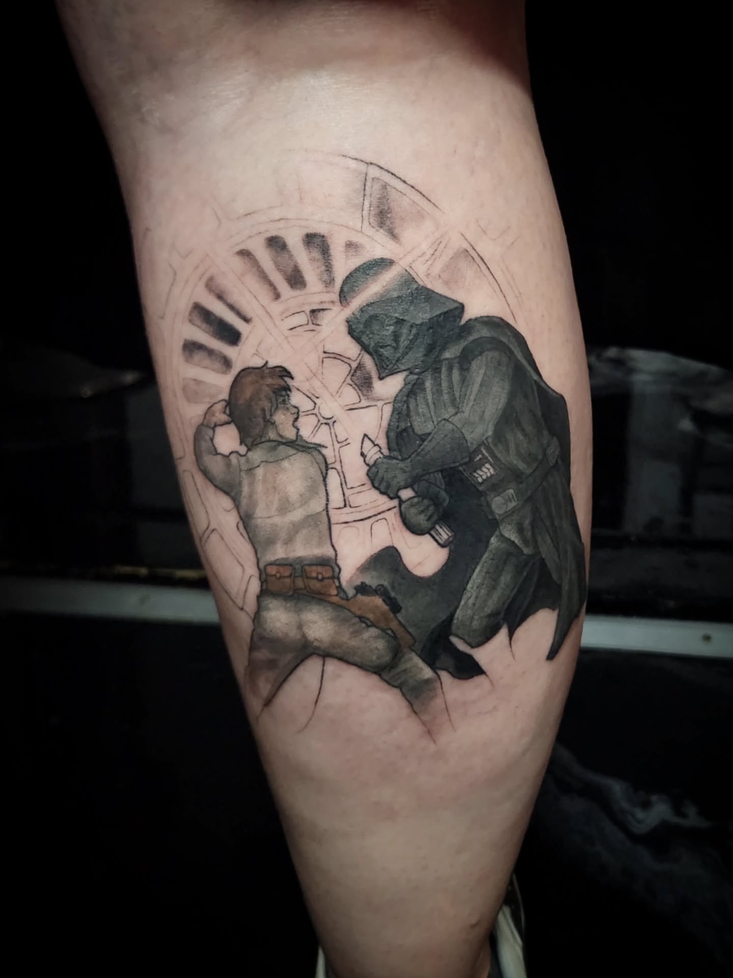 Tattoo by @arthurshail — black_and_grey, realism