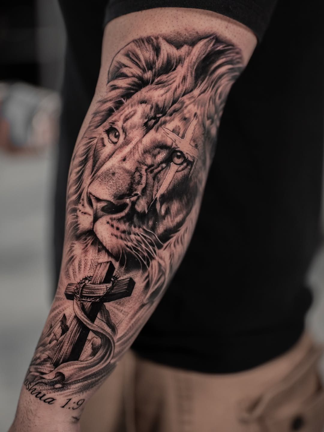 Tattoo by @andretattoostx β realism, black_and_grey