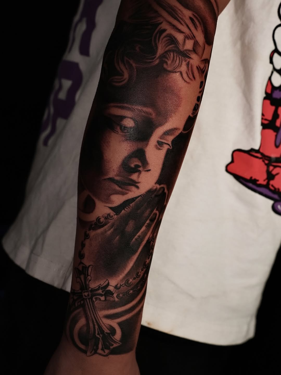 Tattoo by @kiddo_tats — realism, black_and_grey
