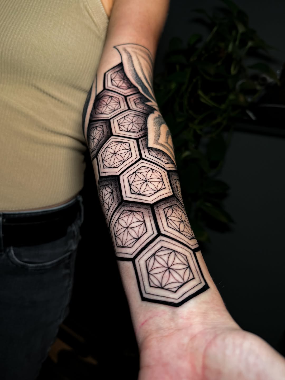 Tattoo by @tattoos_by_carrie — geometric, ornamental