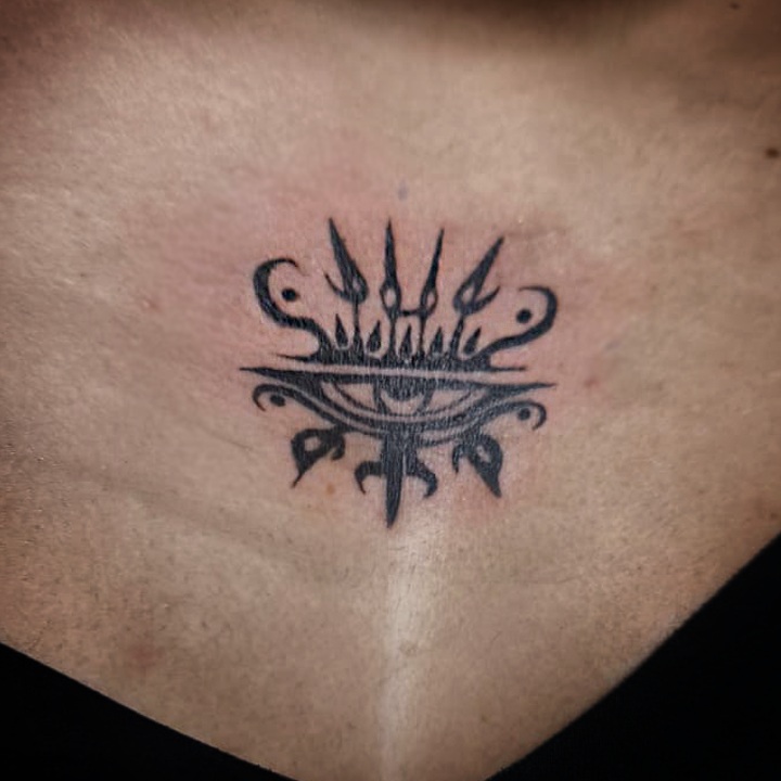 Tattoo by @inkzilla_tattoos — blackwork