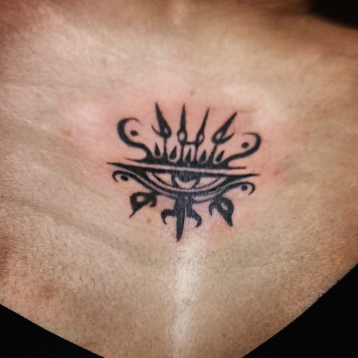 Tattoo by @inkzilla_tattoos — blackwork