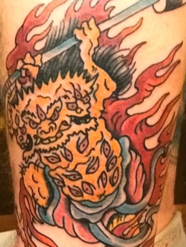 Tattoo by @mrfatdragon — american_traditional