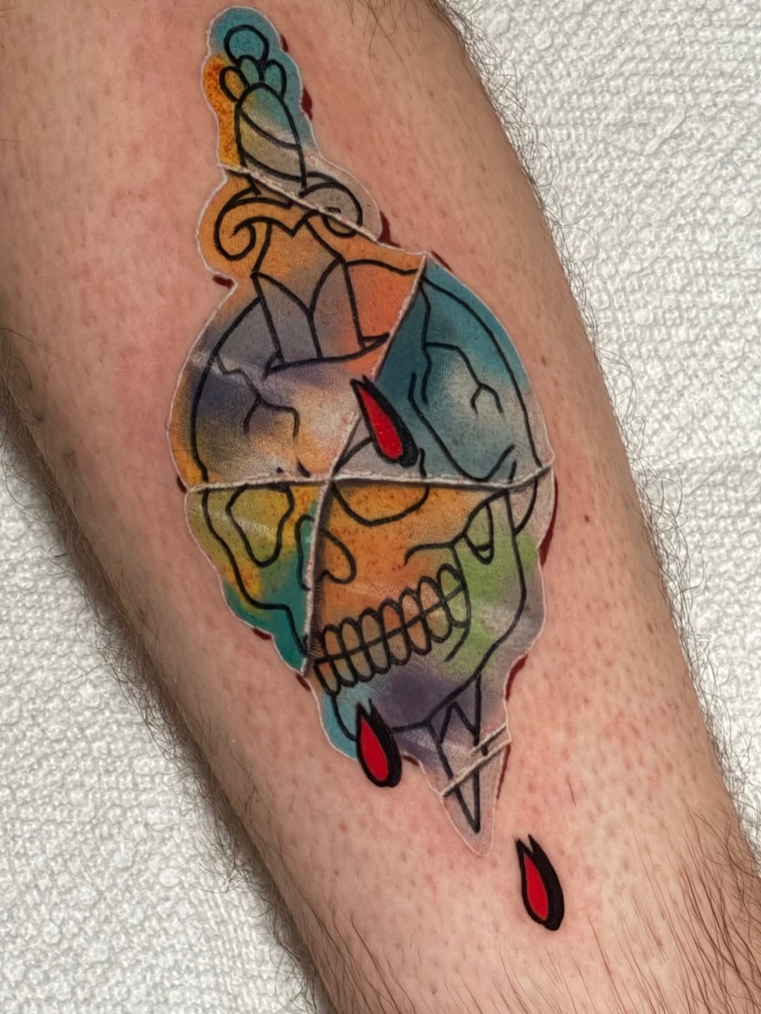 Tattoo by @exzavior__ โ american_traditional, neo_traditional