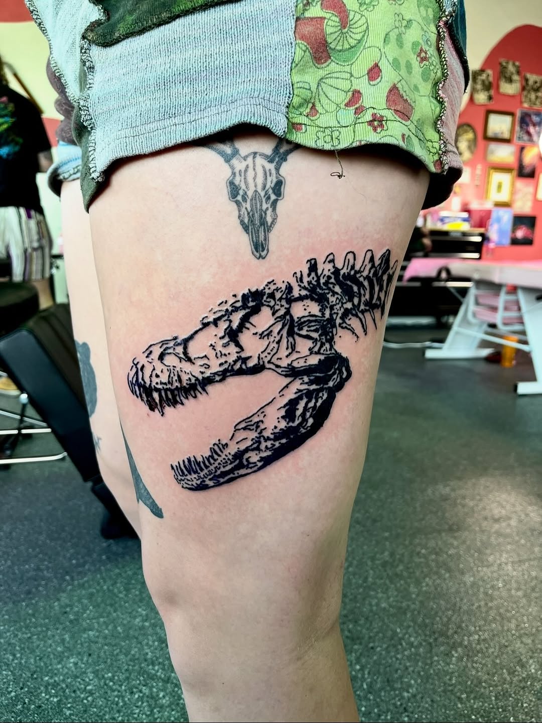 Tattoo by @inkedcherub — black_and_grey, realism