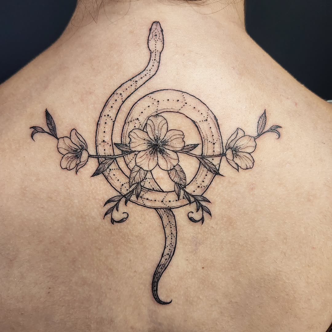 Tattoo by @thelinedefined — fine_line, black_and_grey