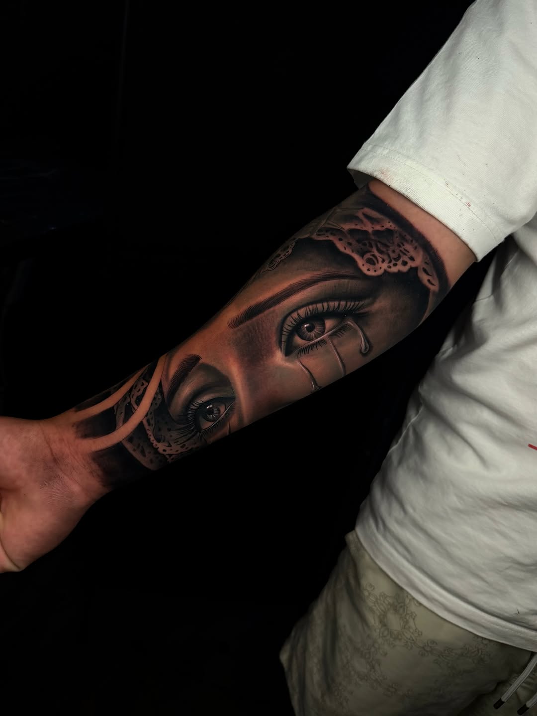 Tattoo by @screwhead_inkz — realism, black_and_grey