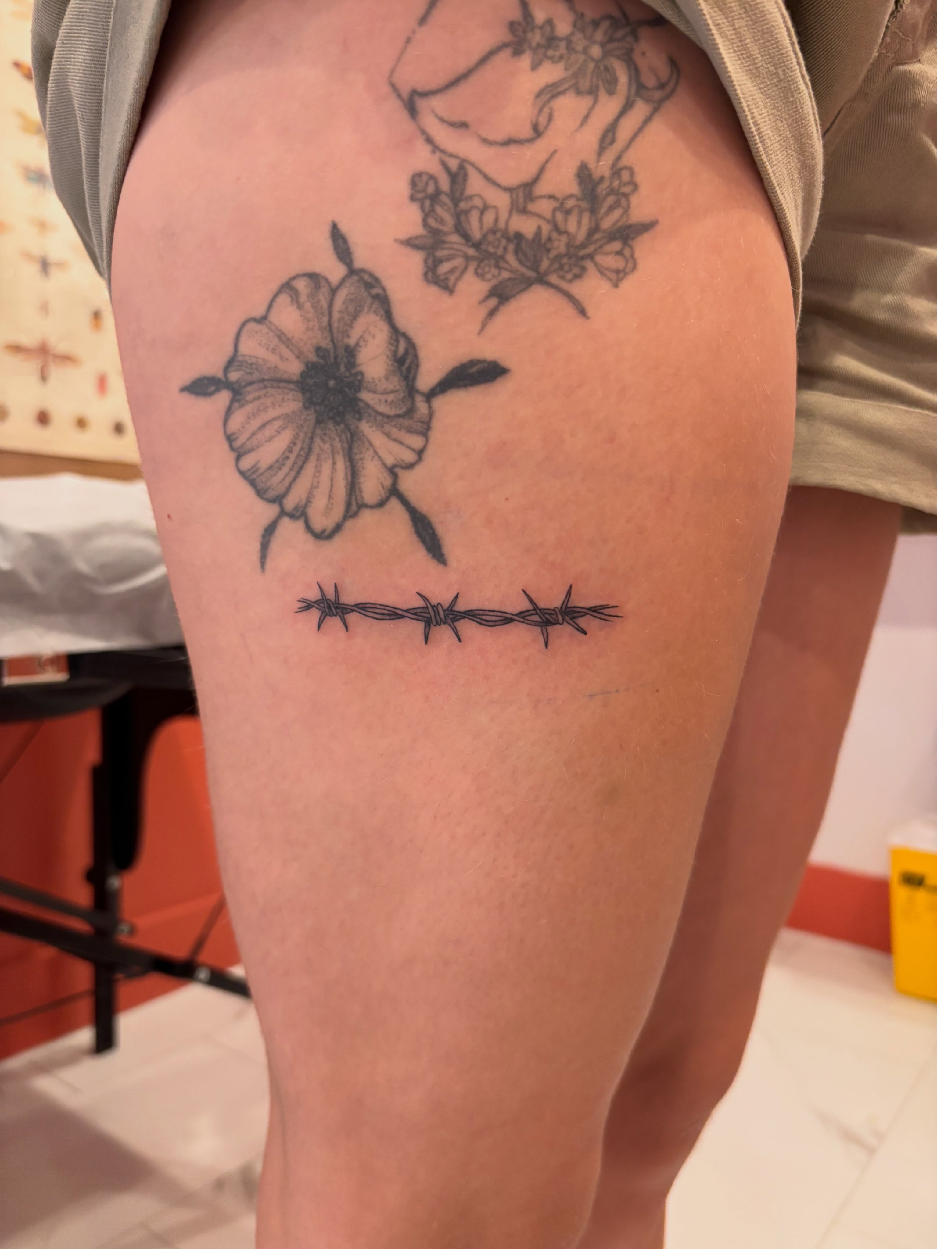 Tattoo by @tattoos4freaks — black_and_grey