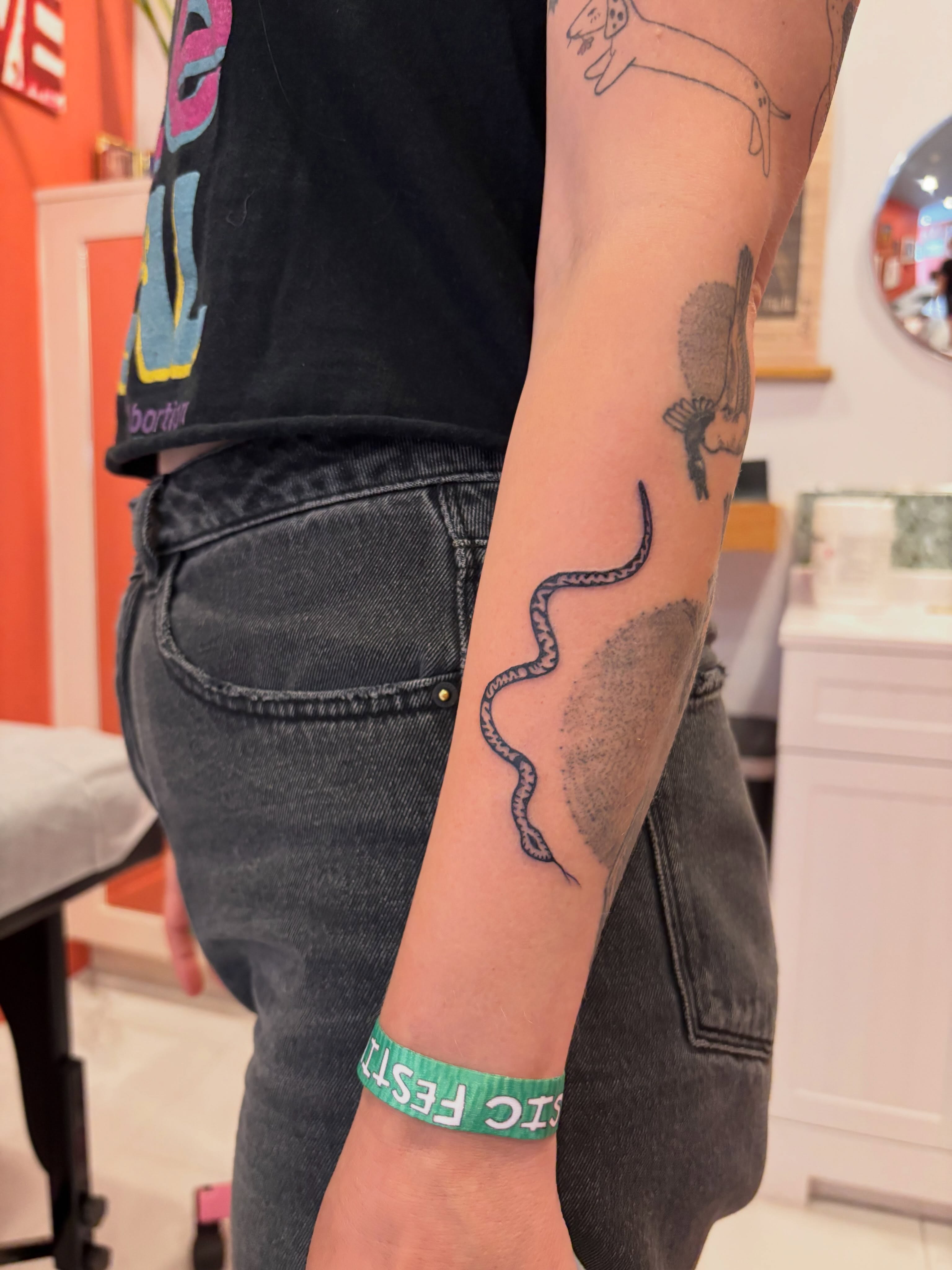 Tattoo by @tattoos4freaks — black_and_grey
