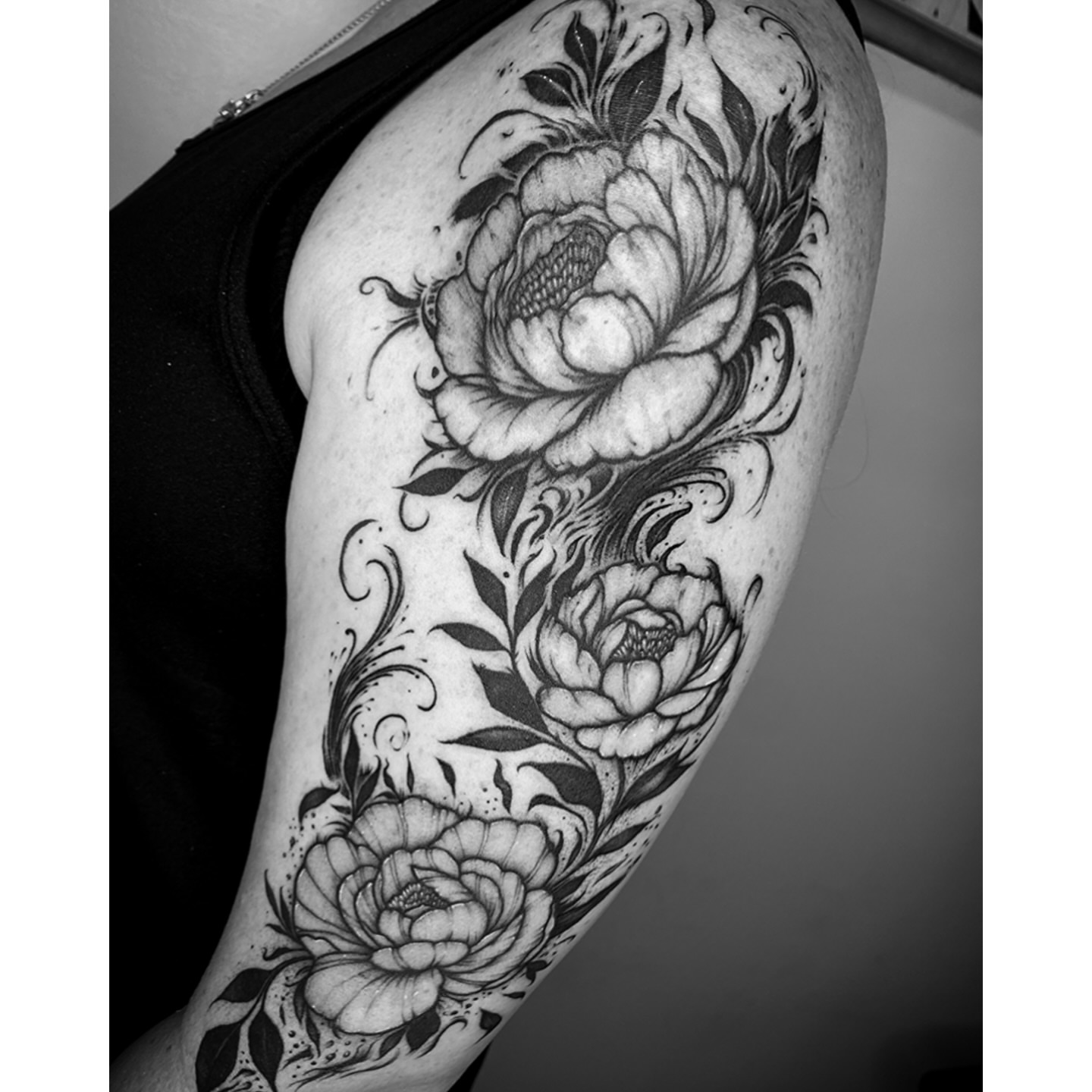 Tattoo by @creightonemrick — black_and_grey