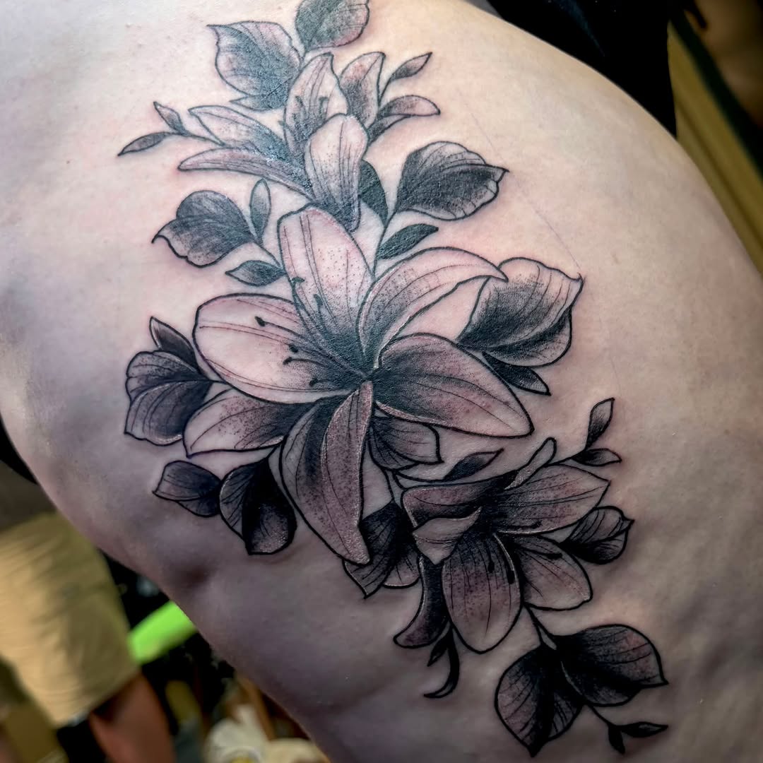 Tattoo by @princexkennethxtattoos — black_and_grey, realism
