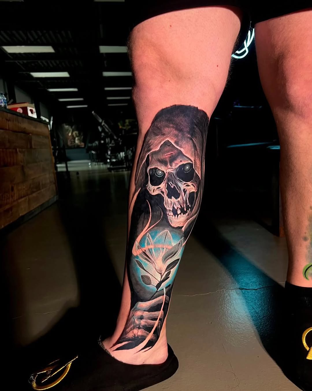 Tattoo by @chrislawtattoos — realism, dark_realism