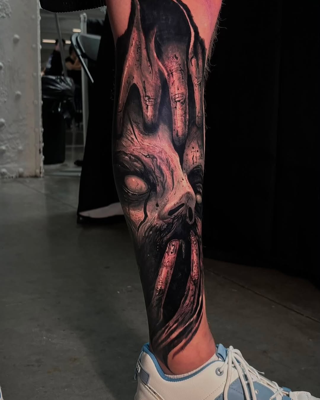Tattoo by @chrislawtattoos — realism, dark_realism