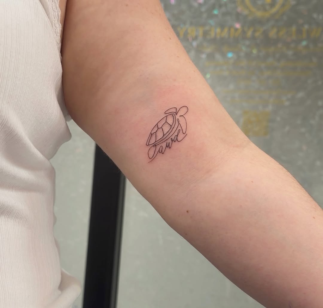 Tattoo by @flawlesssymmetry — fine_line, lettering_script