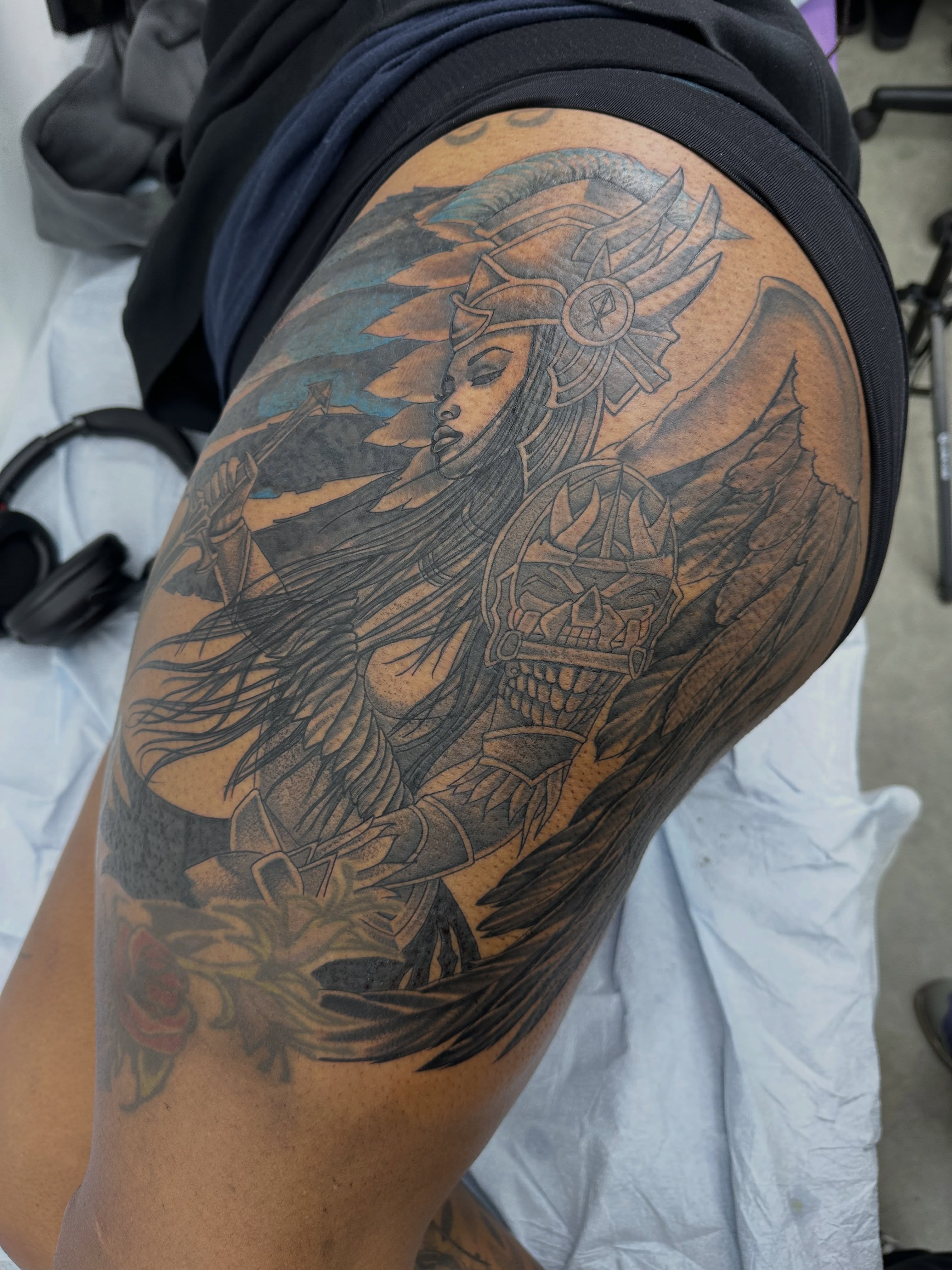 Tattoo by @tattoosbynatewebb โ black_and_grey, realism