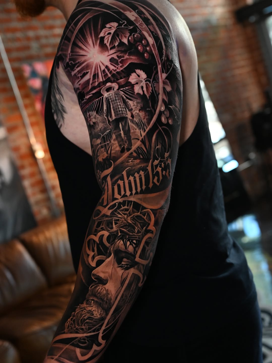 Tattoo by @sue_monsta — realism, black_and_grey